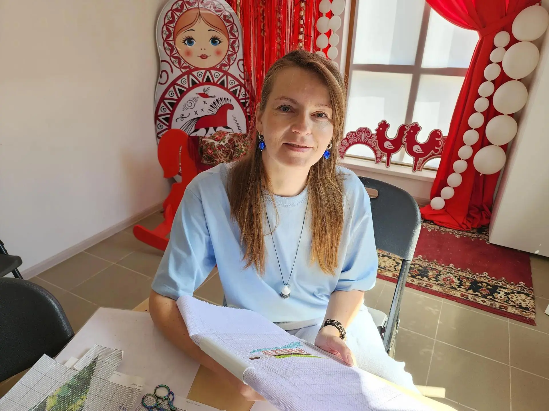 ⚡ В Подмосковье стартовала акция «Вышитая карта Подмосковья». Мастера из каждого муници...