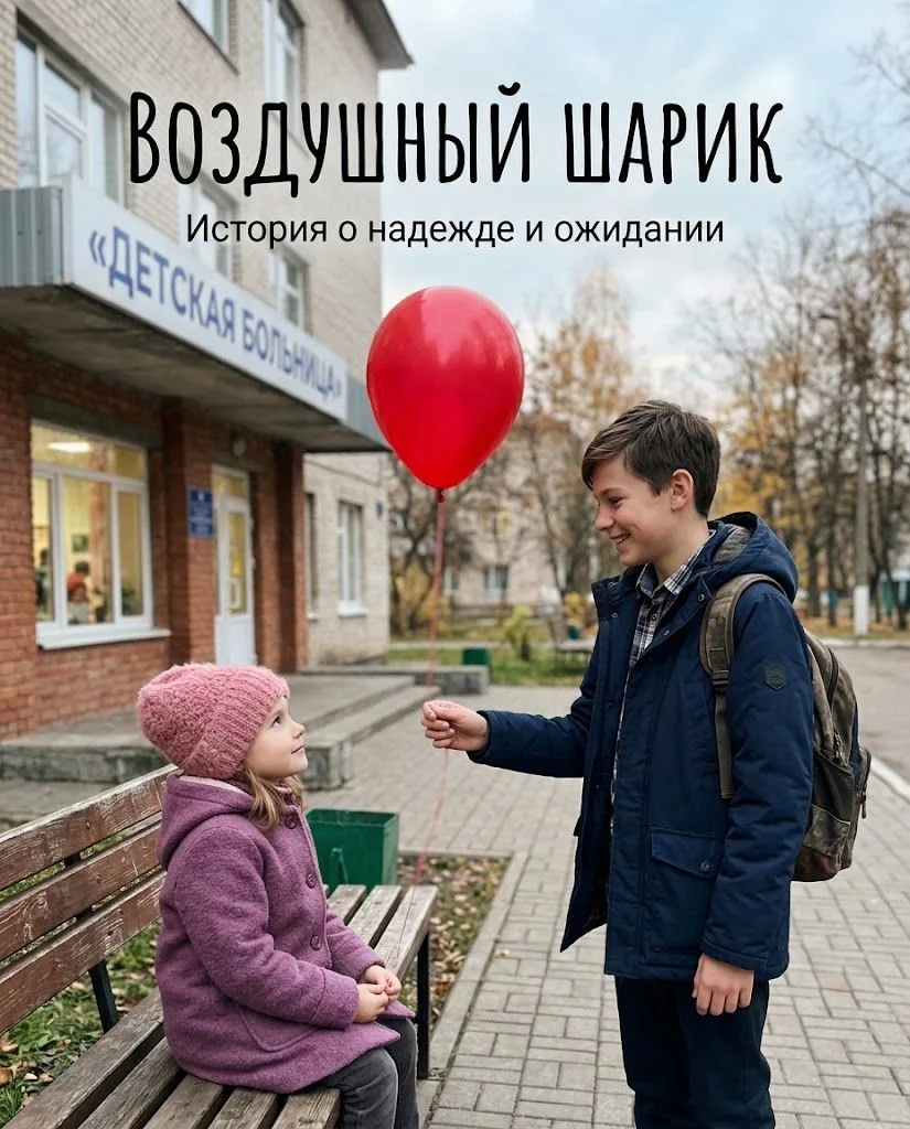 После школы Максим каждый день проходил мимо детской больницы.