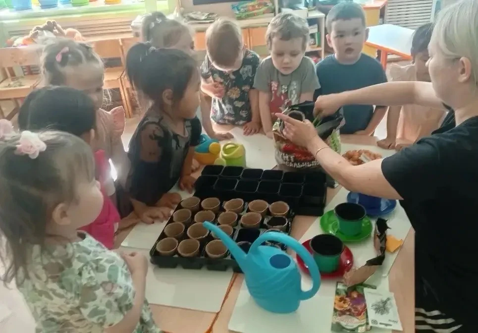 🌱 В группе «Светлячки» — настоящая весенняя магия!