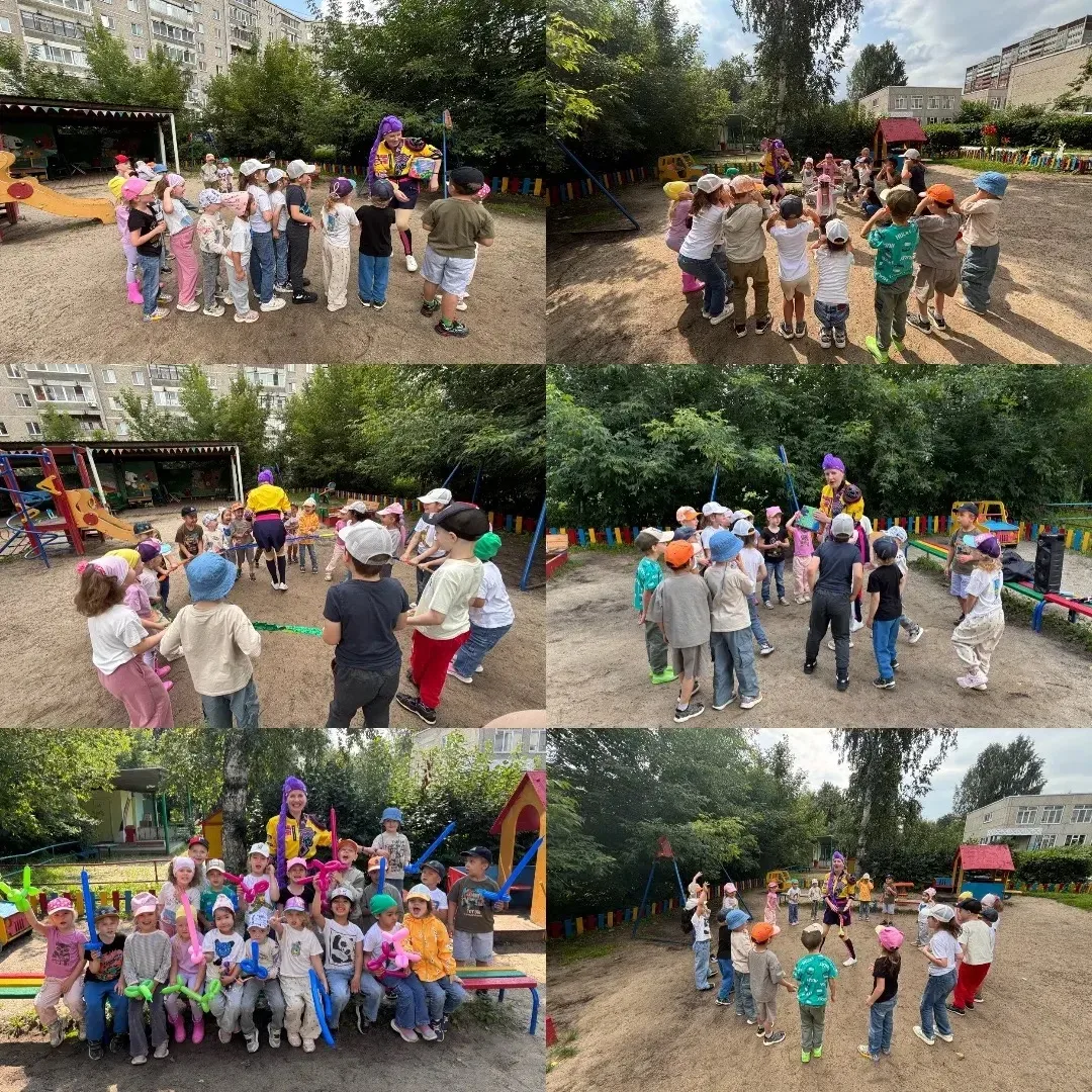 Сегодня в гости к ребятам из 8, 9 и 11 групп на день рождения приходил сказочный герой! 🎉 

Дети во