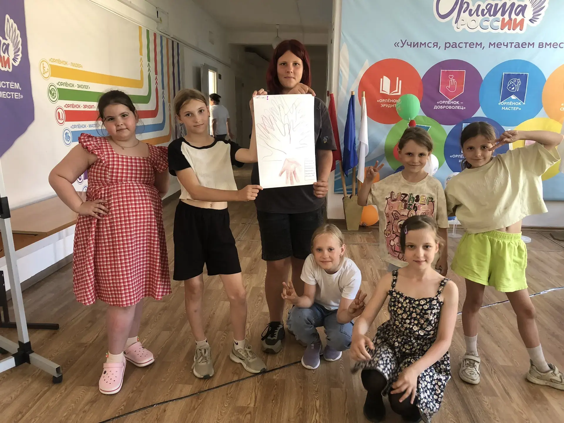 💯В пришкольном лагере прошел «День первых»