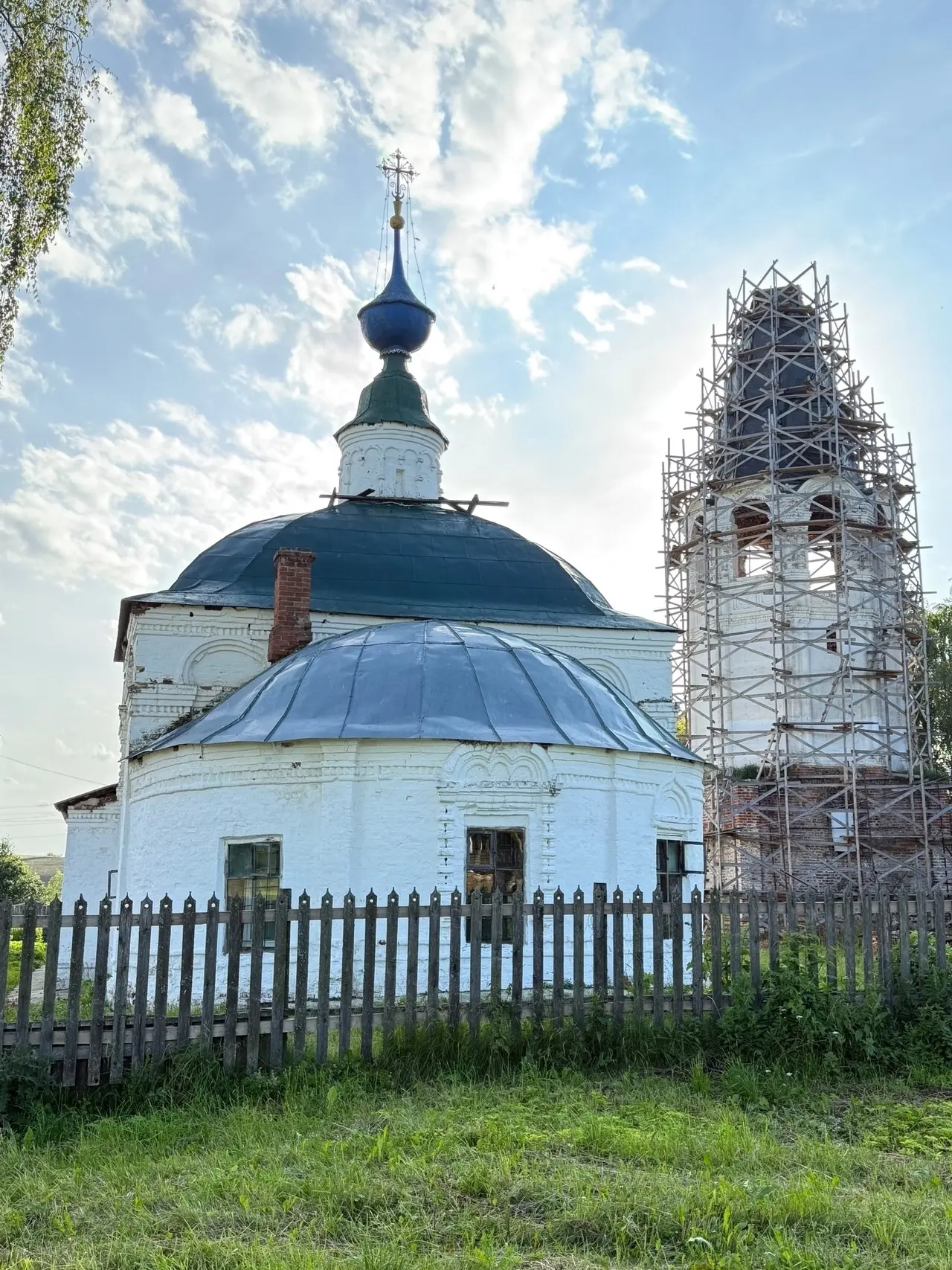 ⛪ 🔔 Повреждённая грозой колокольня в Сербилове будет отремонтирована    Колокольня старинного храмов