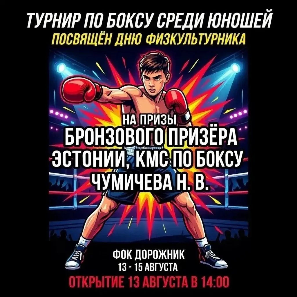 🥊В Каменке завершился яркий боксерский турнир!