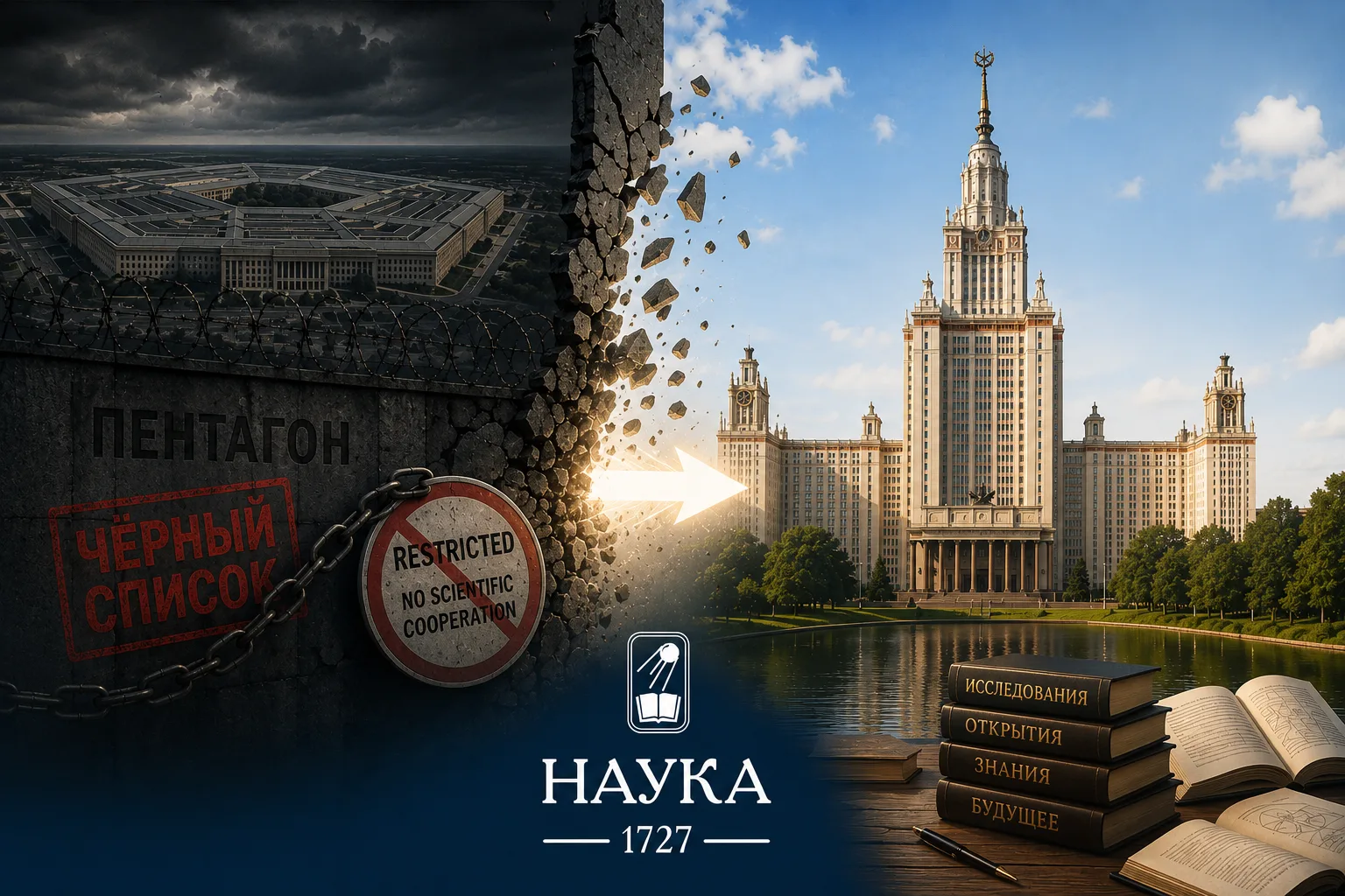 Руководитель издательства «Наука» прокомментировал внесение Пентагоном вузов РФ в чёрный список

Мих
