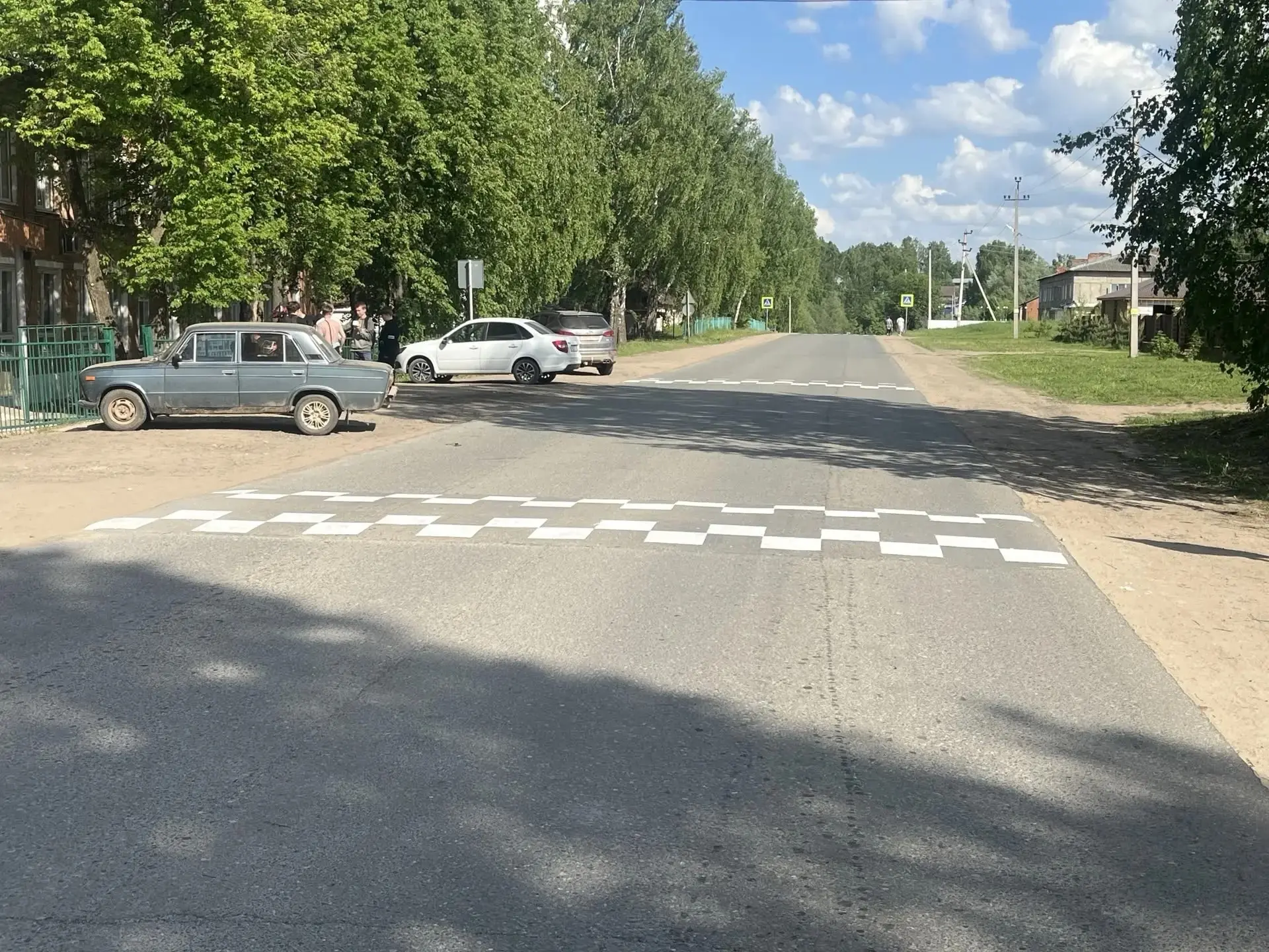 🚛 В Сюмсях обновляют дороги и заботятся о безопасности!
