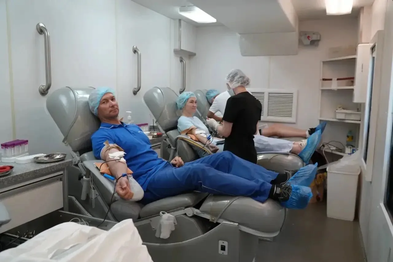 Донорская акция в Крымске