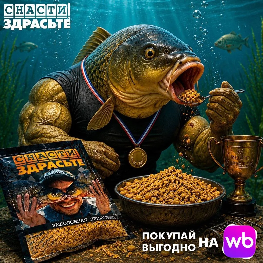 ПРАВИЛЬНАЯ прикормка для ЗДОРОВЫХ РЫБ💪🐟 
2 июня – День здорового питания и отказа от излишеств в е