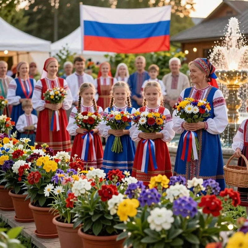 С Днем России! 🇷🇺 Садовый центр "Наш сад" дарит скидку 12%!