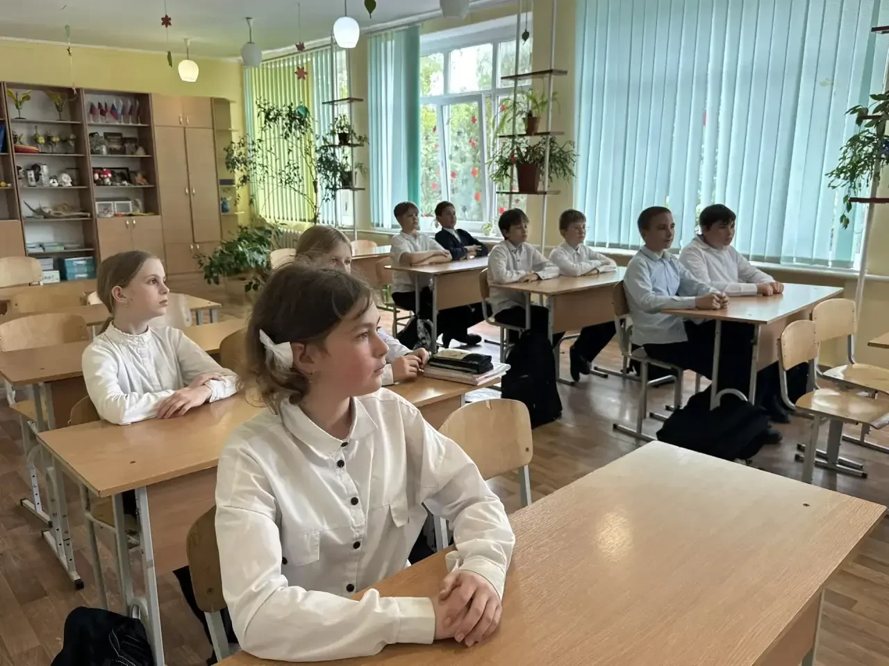 Снежная грация на страже природы: сотрудники ГАУ ПП «Джарылгач» провели эко-урок для де...