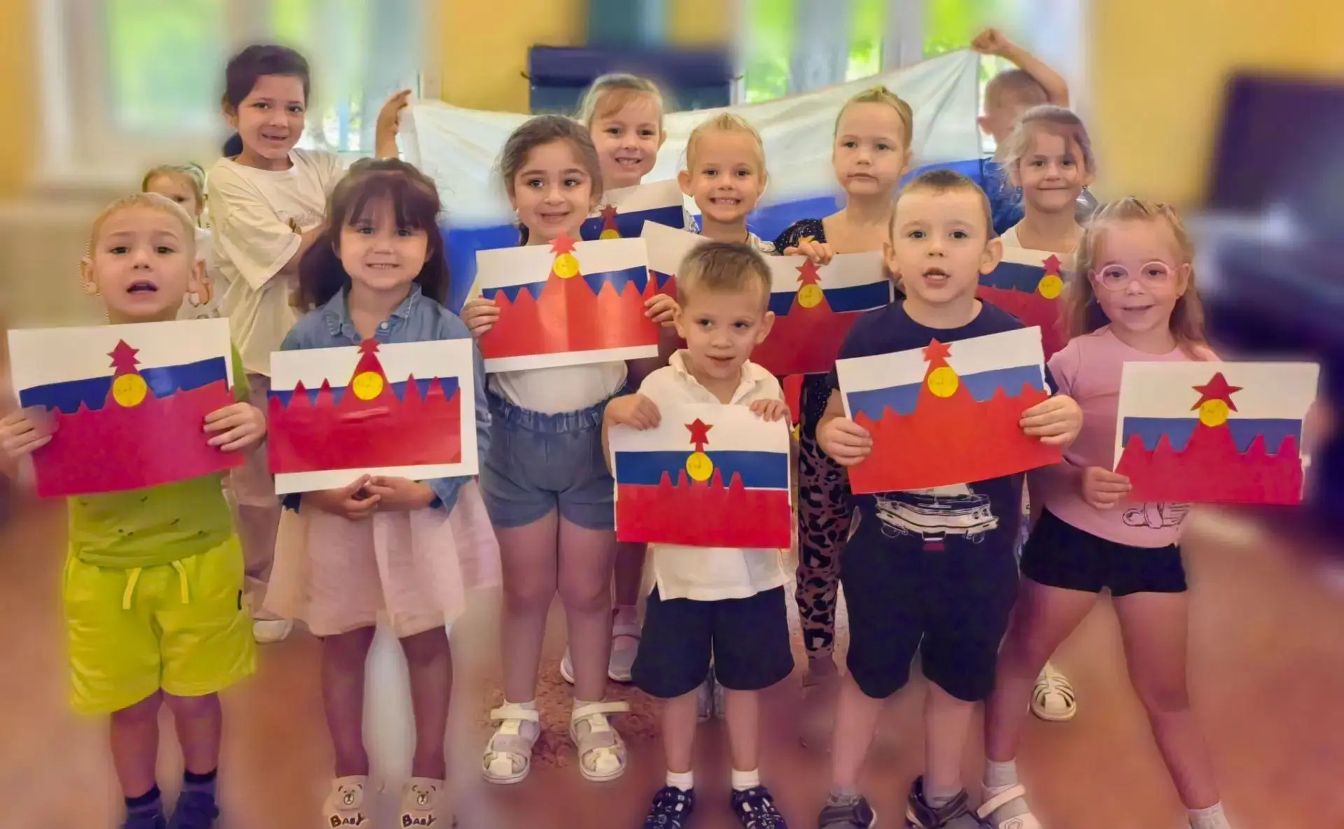 День Российского флага в нашем детском саду! 🇷🇺22 августа наша страна отмечает важный...