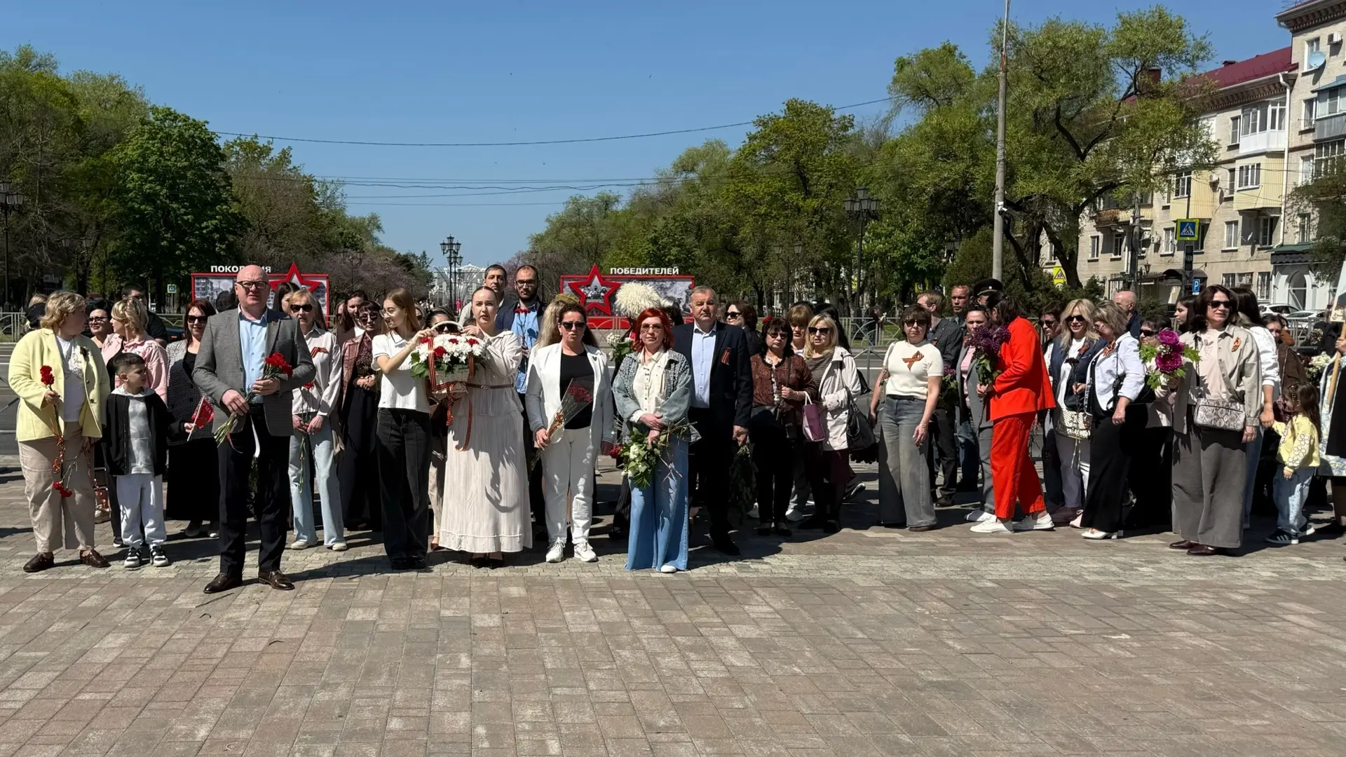 9 мая сотрудники Невинномысского государственного гуманитарно-технического института отдали дань ува