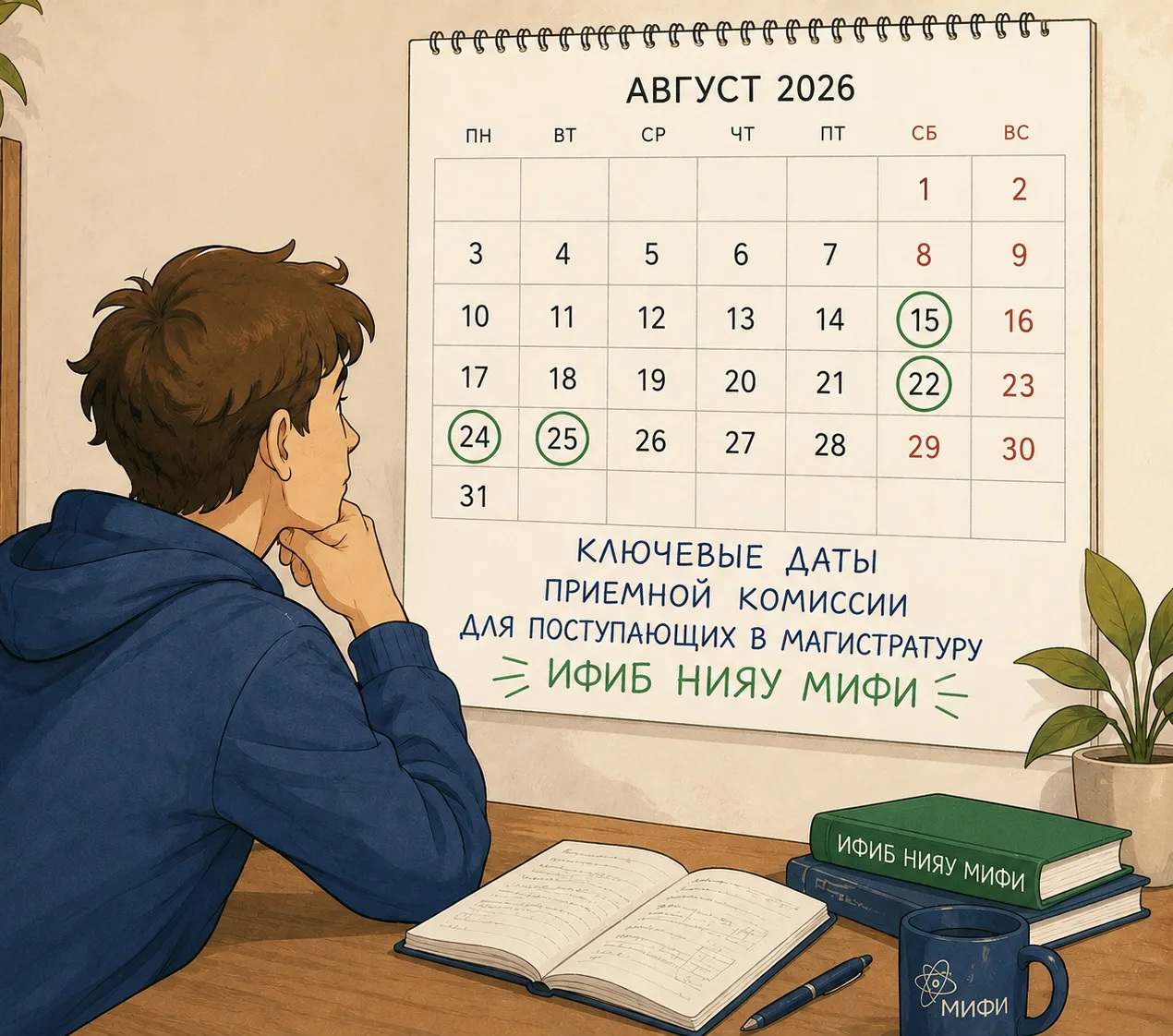 Инфо-пост для абитуриентов, поступающих на программы магистратуры ИФИБ НИЯУ МИФИ!