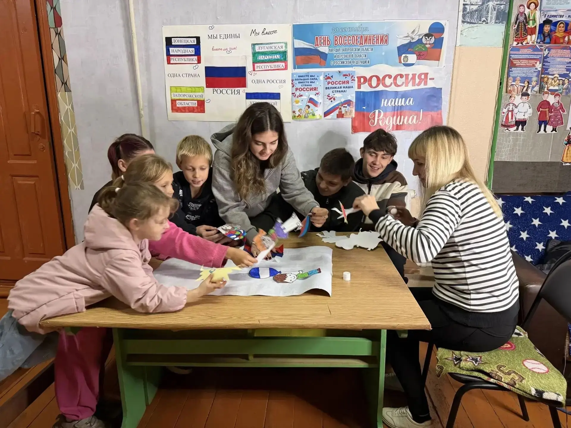 👍Юные первомайцы на встрече истории, дружбы и творчества​