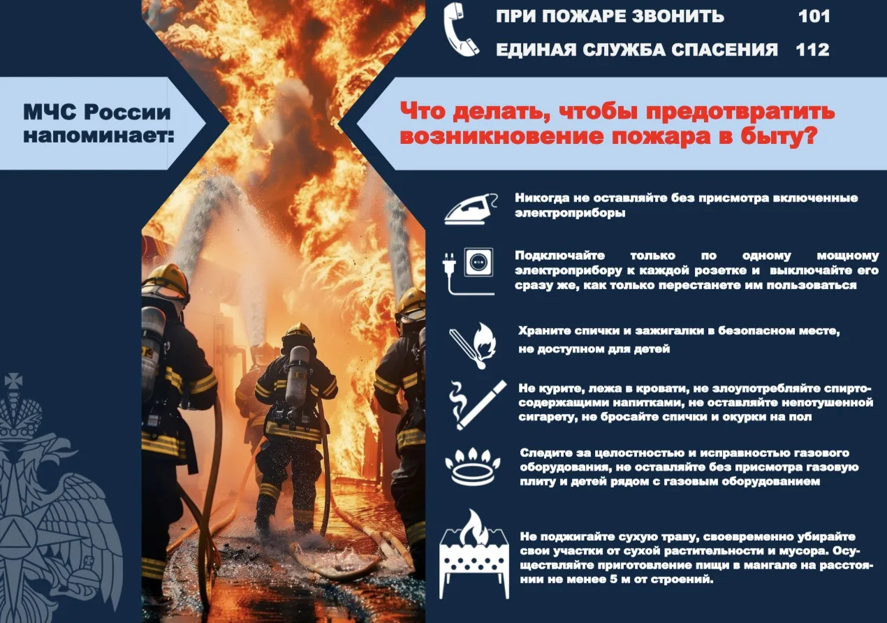 ‼️ МЧС России напоминает