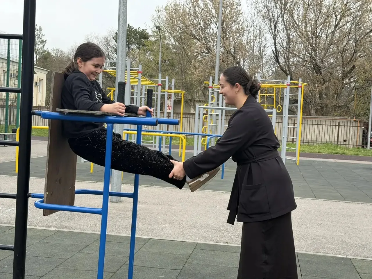 Педагог дополнительного образования (Чагарова С.М.) провела физкультурно‑оздоровительный урок для уч