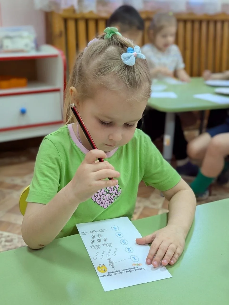 Дошкольное отделение "Петушок". В группе "Цыплята" прошло увлекательное занятие по математике!  Наши