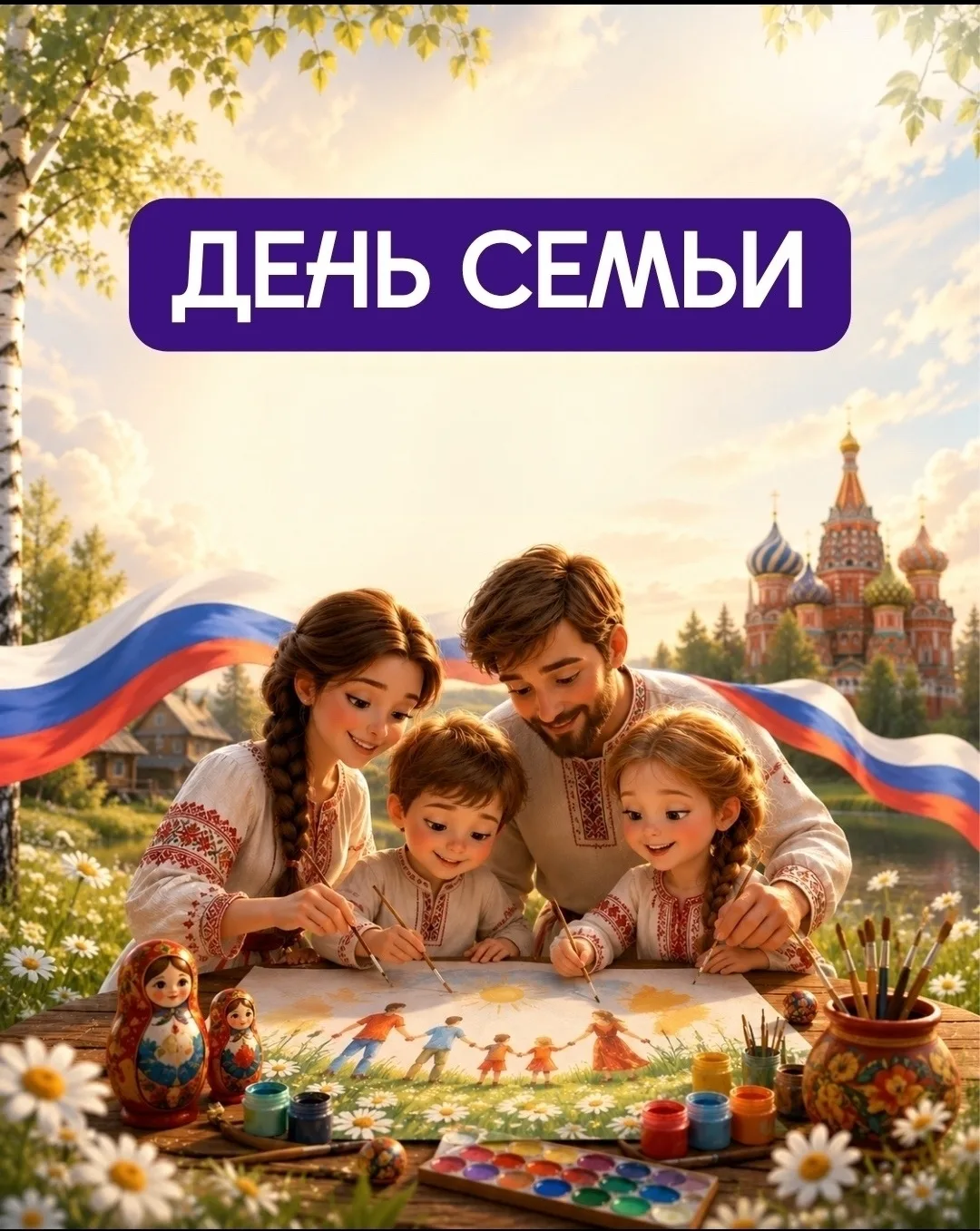 💖✨ Любовь – это когда вы вместе: галерея семейного счастья в День семьи, любви и верности! 👨‍👩‍👧