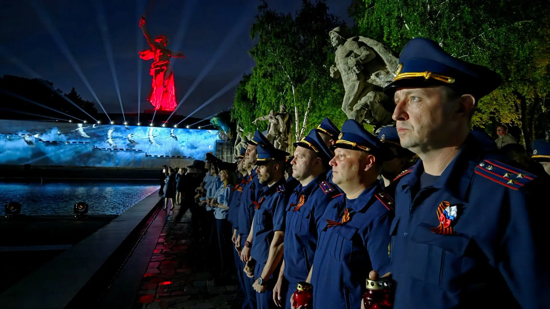 ⚡В Волгограде офицеры регионального управления СК России приняли участие в акции «Завтра была война»