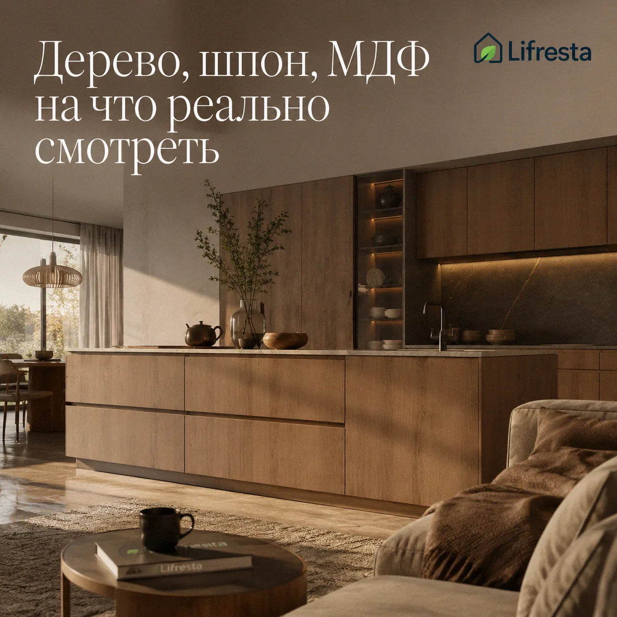 Дерево, шпон, МДФ: на что реально смотреть