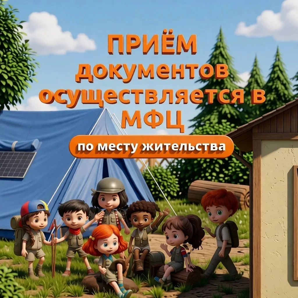 🌟 Приём документов для получения путёвок в детские оздоровительные лагеря открыт!
 
Многофункционал