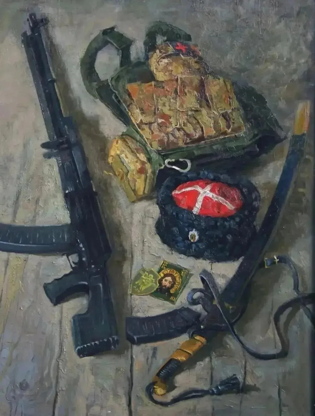 Иван Торопов — казак Алтайского отдела Сибирского казачьего войска, член Союза художник...