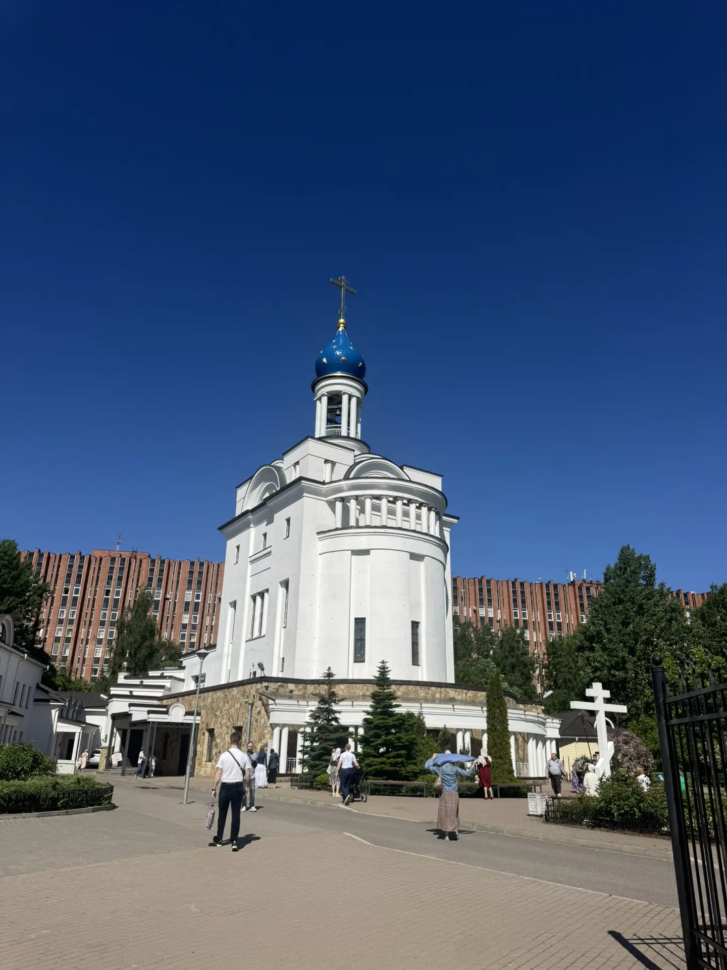 В родной храм! Мой любимый «детский» храм. Тут я выросла как христианка. Храм Державной иконы Божьей