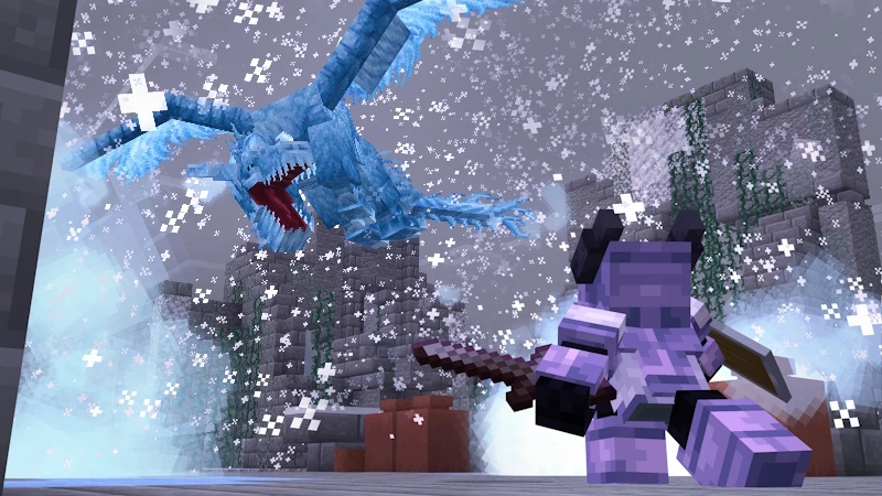 Add-on "DRAGONS" Дополнение «Драконы» добавляет 7 драконов-боссов.  🐉 Сражения с драконами-боссами  