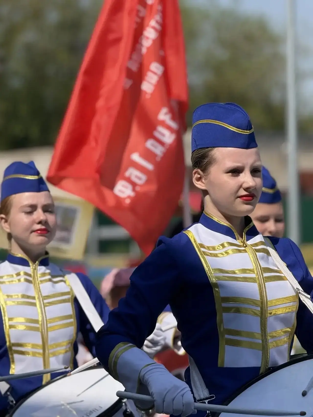 💫7 мая ансамбль мажореток вместе с Селезневой Ириной Денисовной приняли участие в акци...