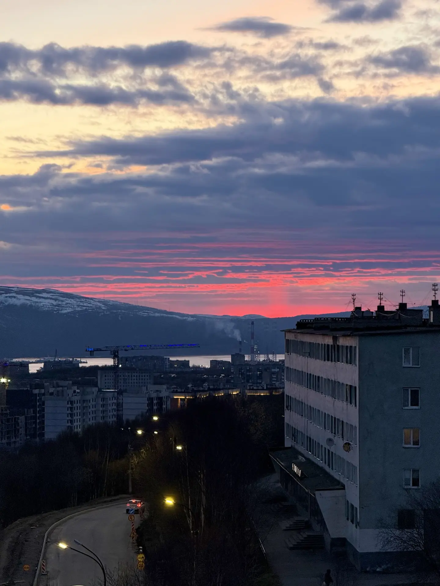 Белые ночи в Мурманске 😍