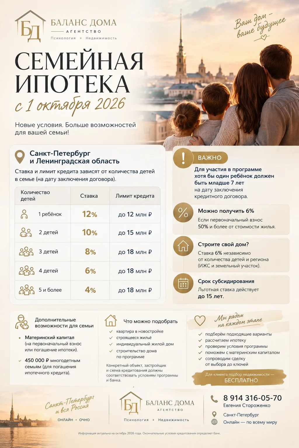 🏡 СЕМЕЙНАЯ ИПОТЕКА