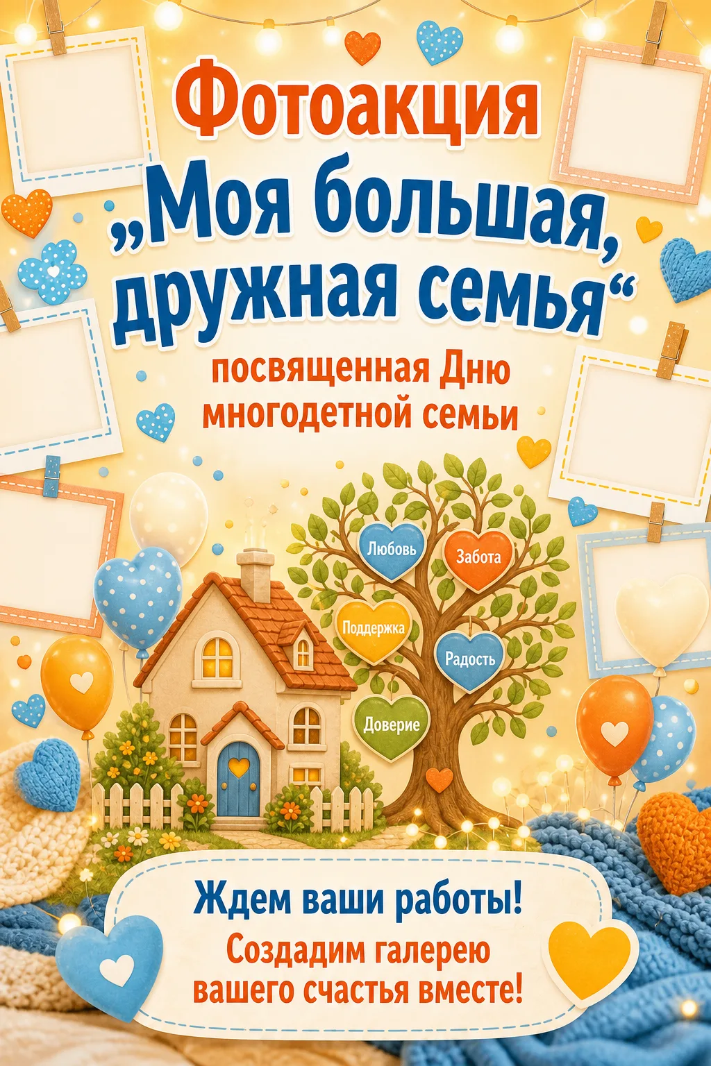 19 сентября День многодетной семьи!