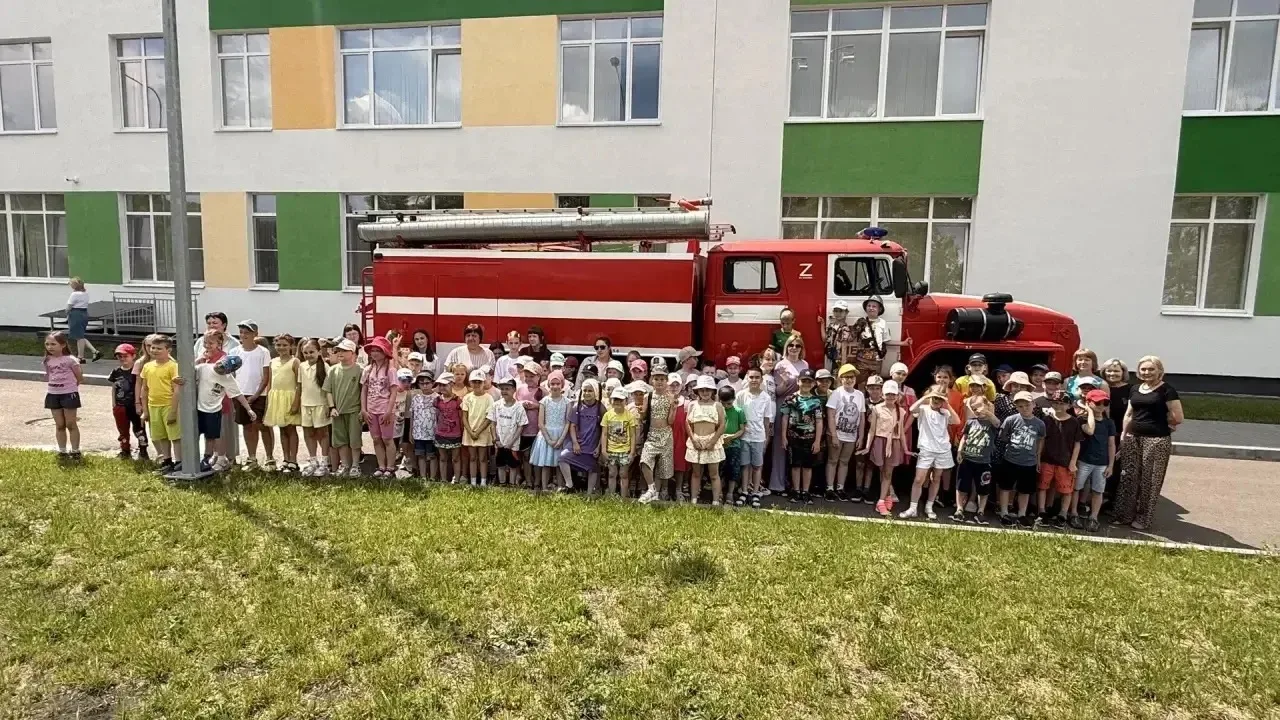 🔥 Безопасность детей — наш главный приоритет, поэтому в пришкольном лагере  прошла важная и серьезн