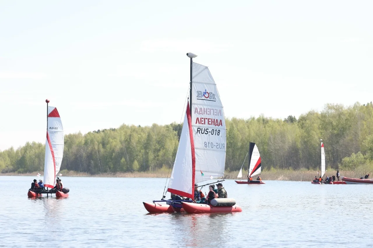 ⛵В Тюмени стартует новый парусный сезон, а вместе с ним и Всероссийский фестиваль ВОИ по парусному с