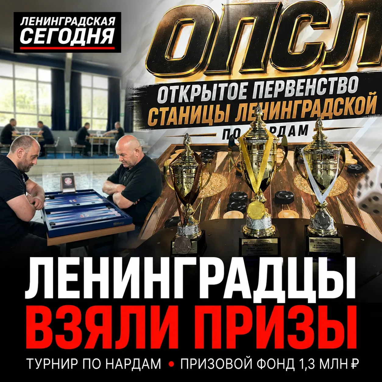🏆 Ленинградские взяли призы на турнире по нардам

В станице Ленинградской подвели итоги первого отк