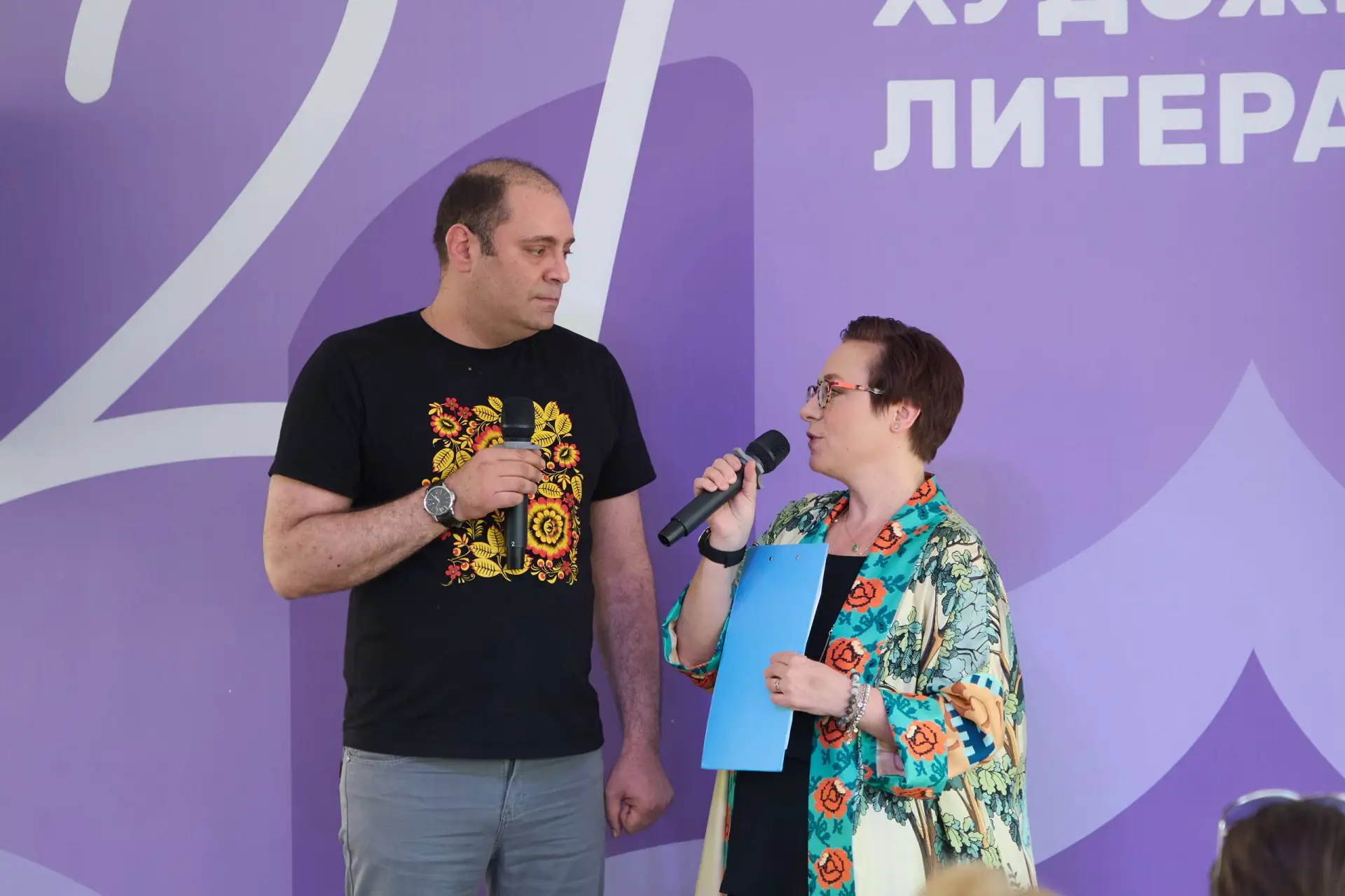 В рамках 12-го книжного фестиваля «Красная площадь» прошла презентация произведения Вяч...