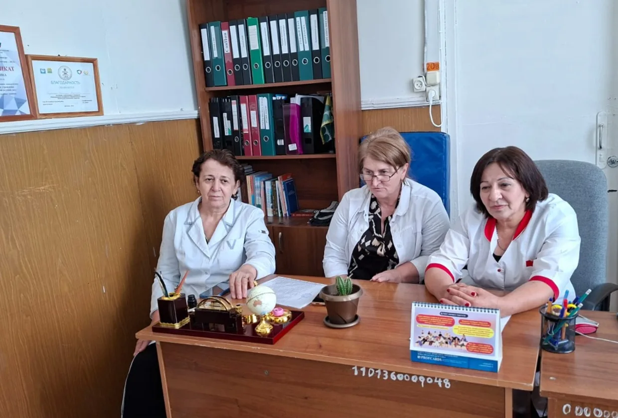 🌟 Сегодня в нашем детском саду прошла важная встреча с участковым педиатром Гасанбековой Онизы Г. В