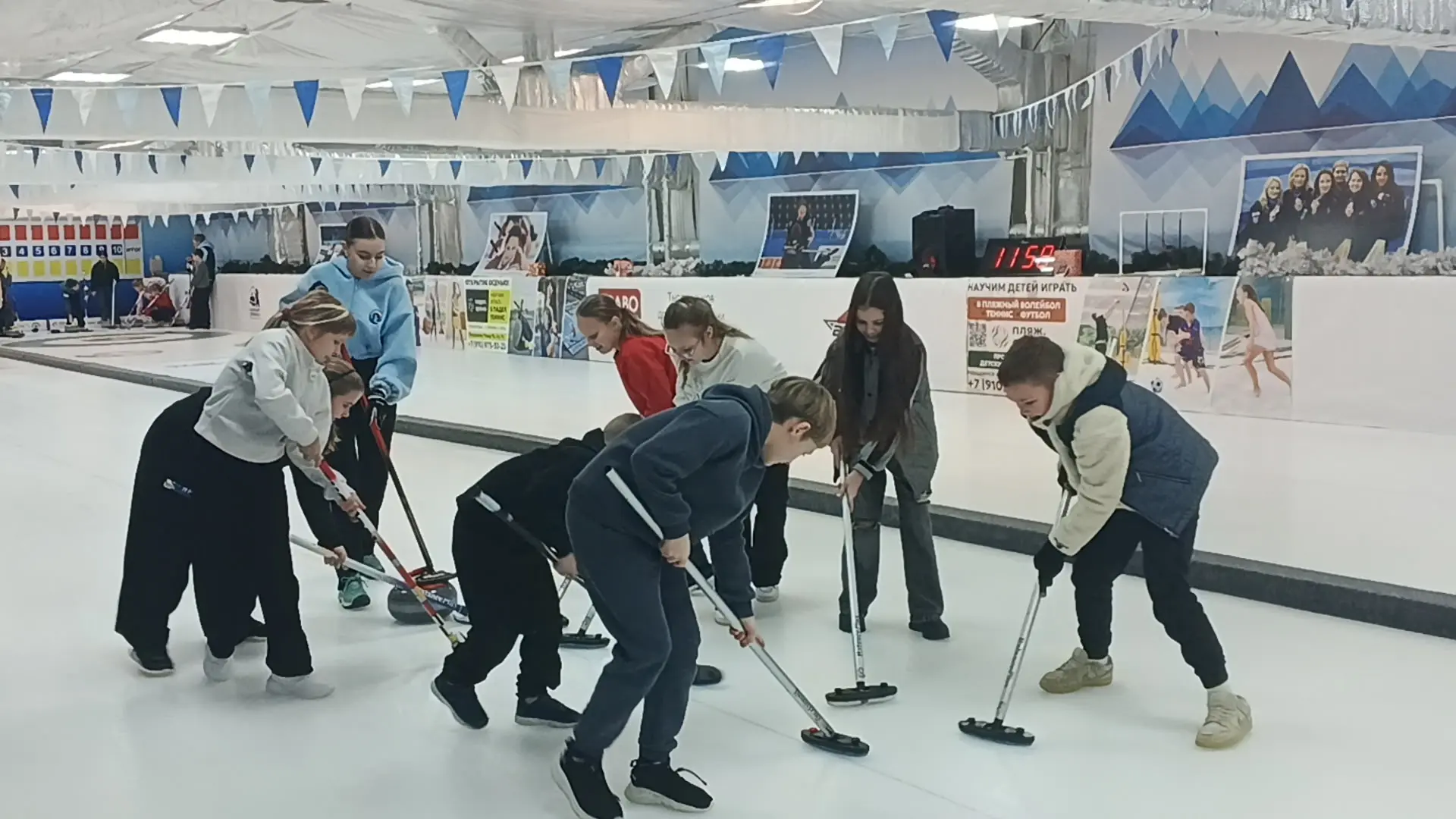 ❗А вы занете, когда появился кёрлинг в России?  🥌 На этот вопрос вам ответят ученики 4Б класса ЦО "С