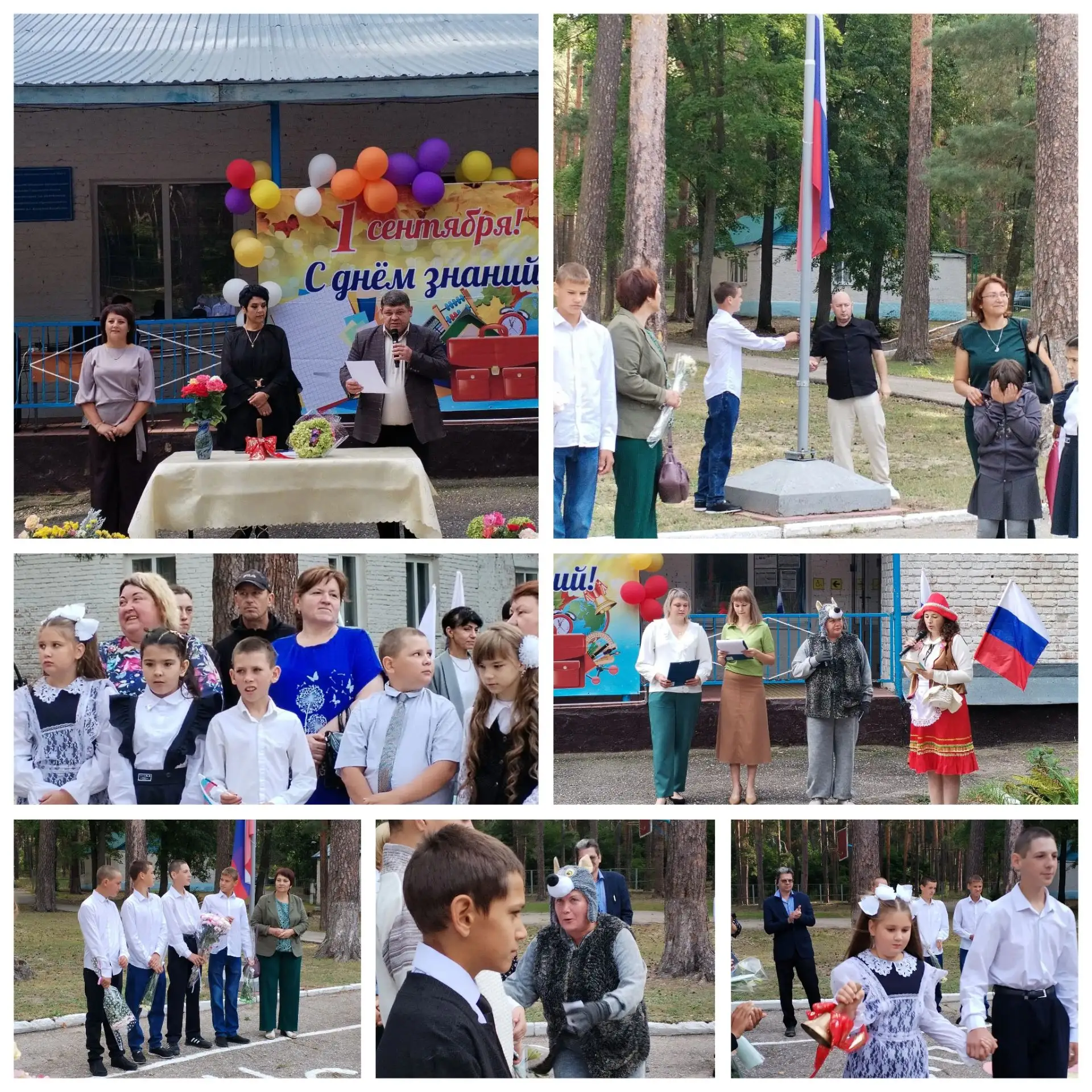 💐Сегодня, 1 сентября,  двери нашей школы открылись для учеников — встречая их тёплыми ...