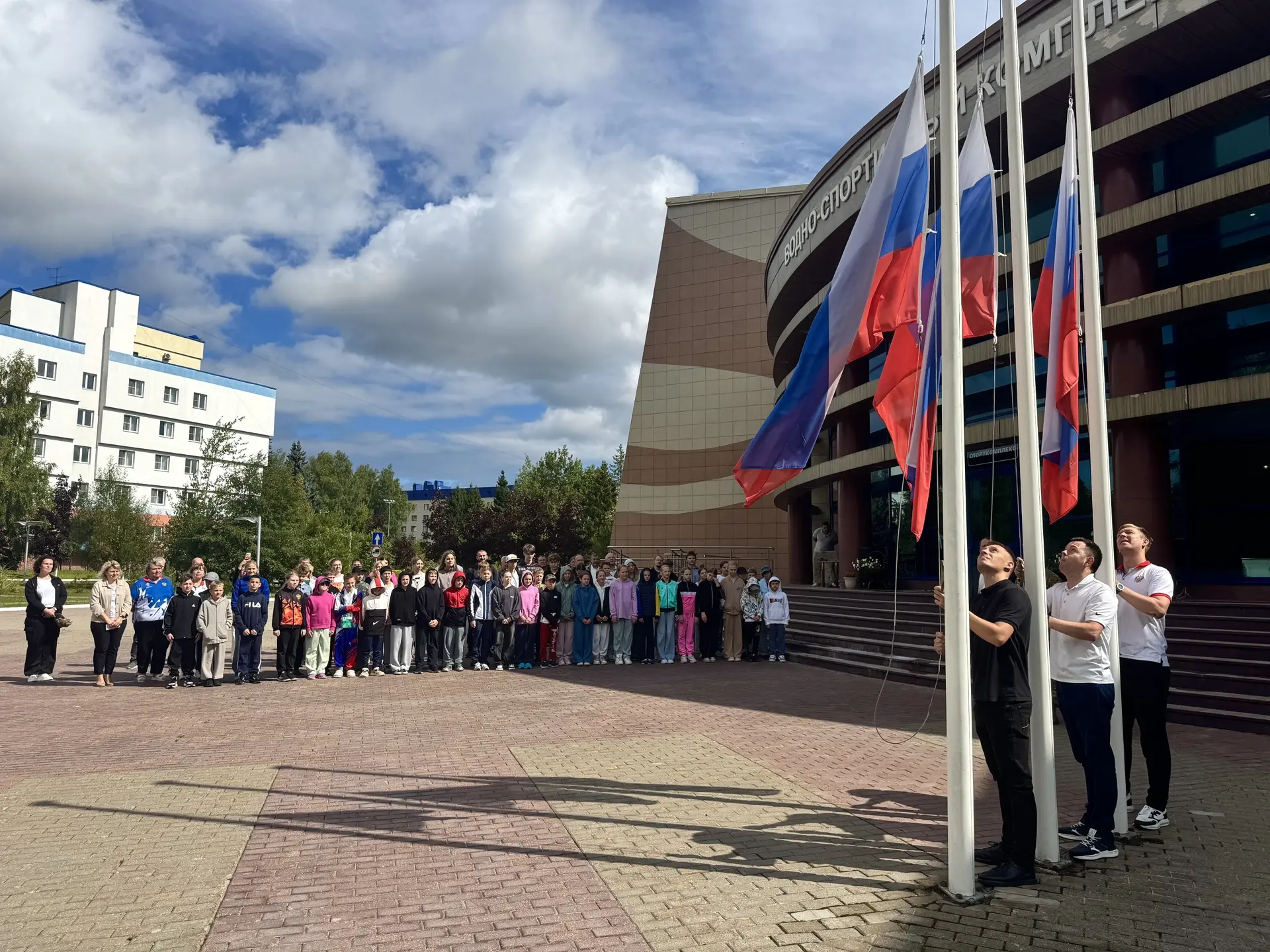 🇷🇺 Торжественные мероприятия в Тренировочном центре «Озеро Круглое»!