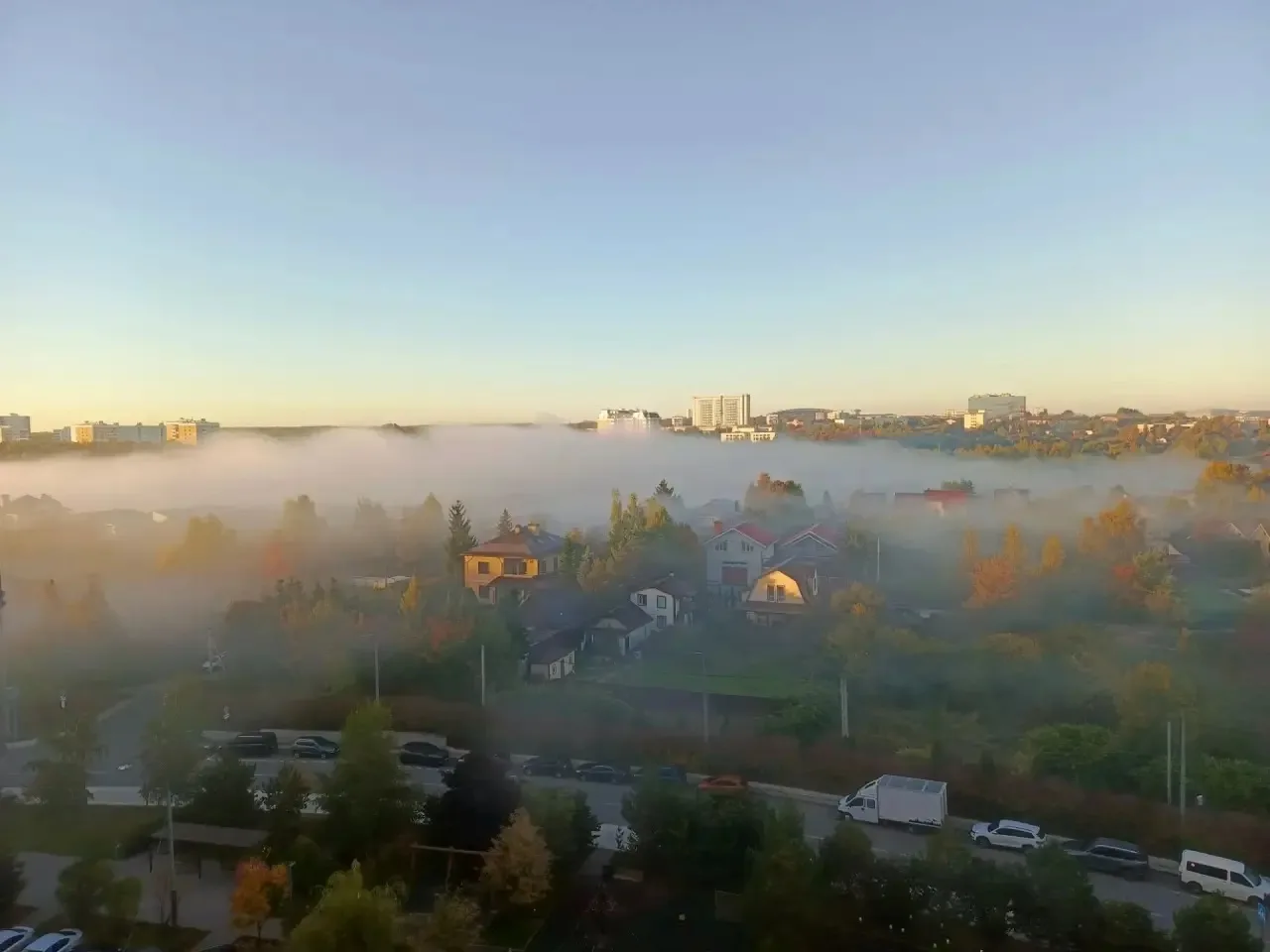 Как же красиво сегодня утром 🥰 во Внуково