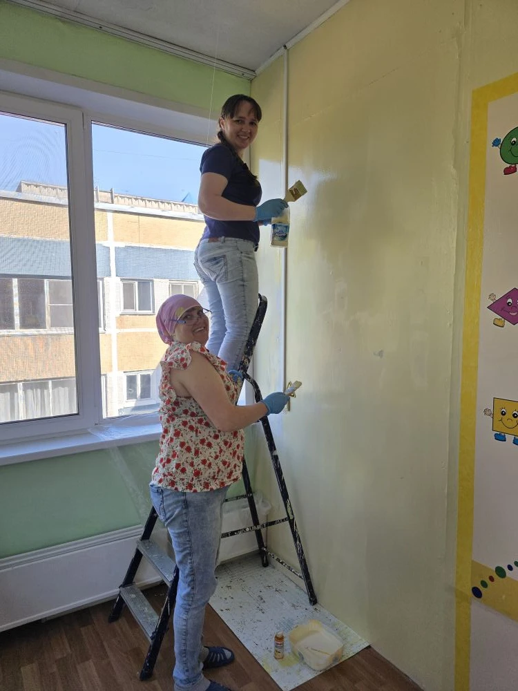 В стенах нашего любимого сада закипела работа — мы начали долгожданный ремонт.