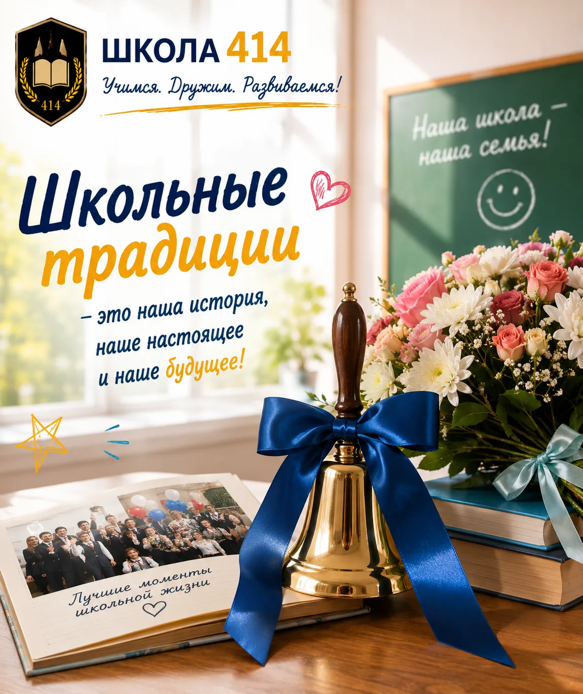 🔔 Школьные традиции — то, что остаётся с нами