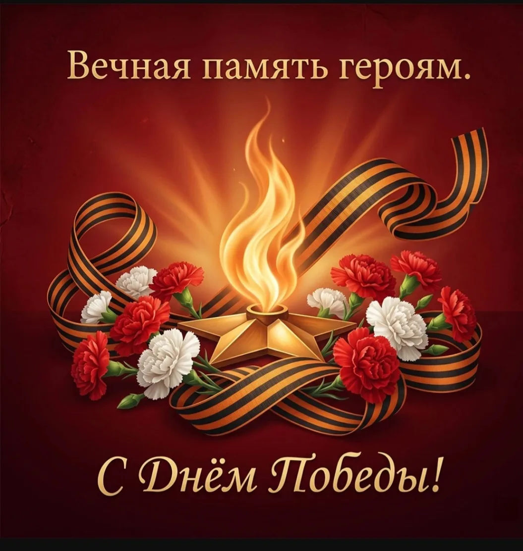 С Днём Победы, дорогие друзья!
Мира всем и добра!❤️