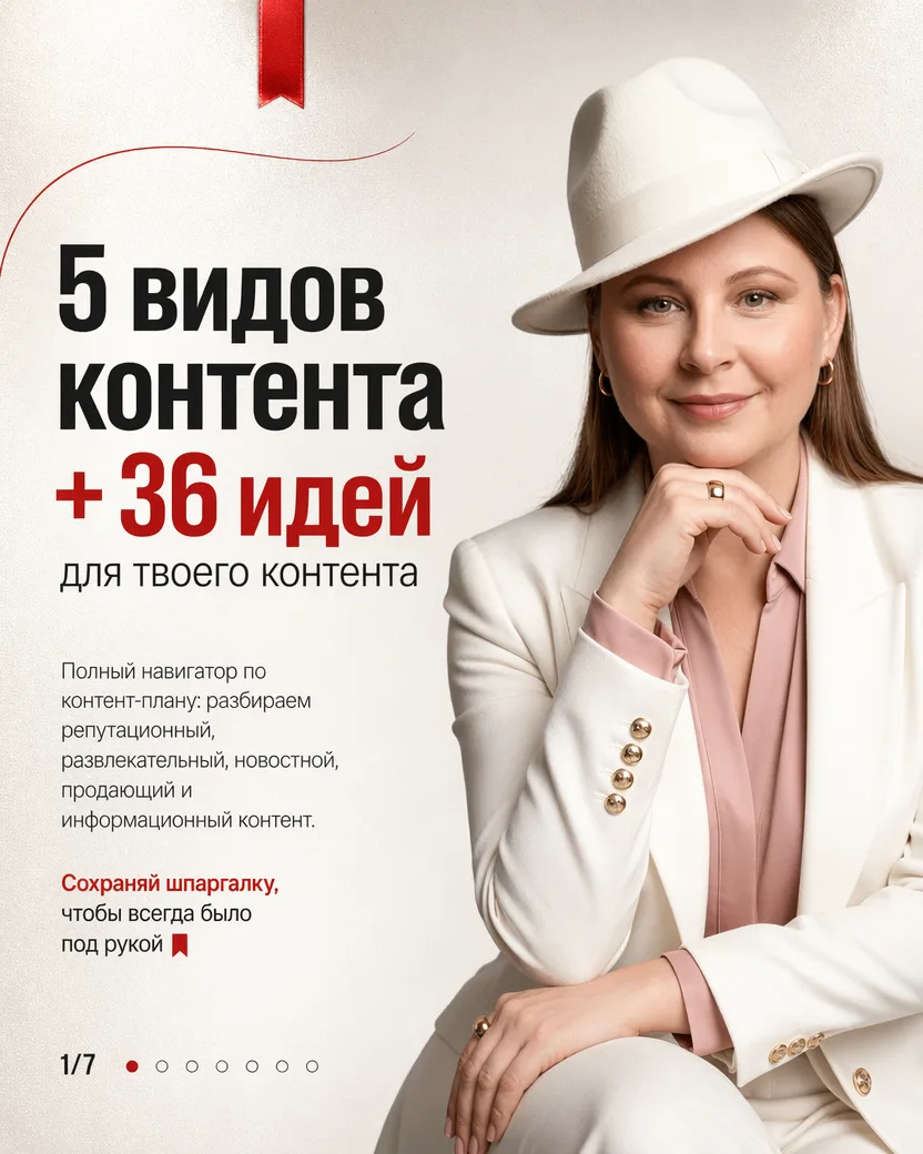 5 видов контента + 36 идей для постов

Я очень рекомендую заучить эти виды контента и какие типы пос