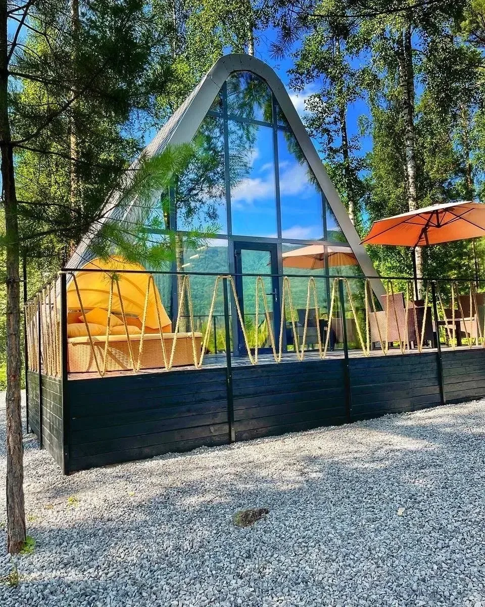 🌸ИЮНЬ — свободные даты!  GEOMETRIKA•lounge hotel это место с уникальным архитектурным стилем, дома в