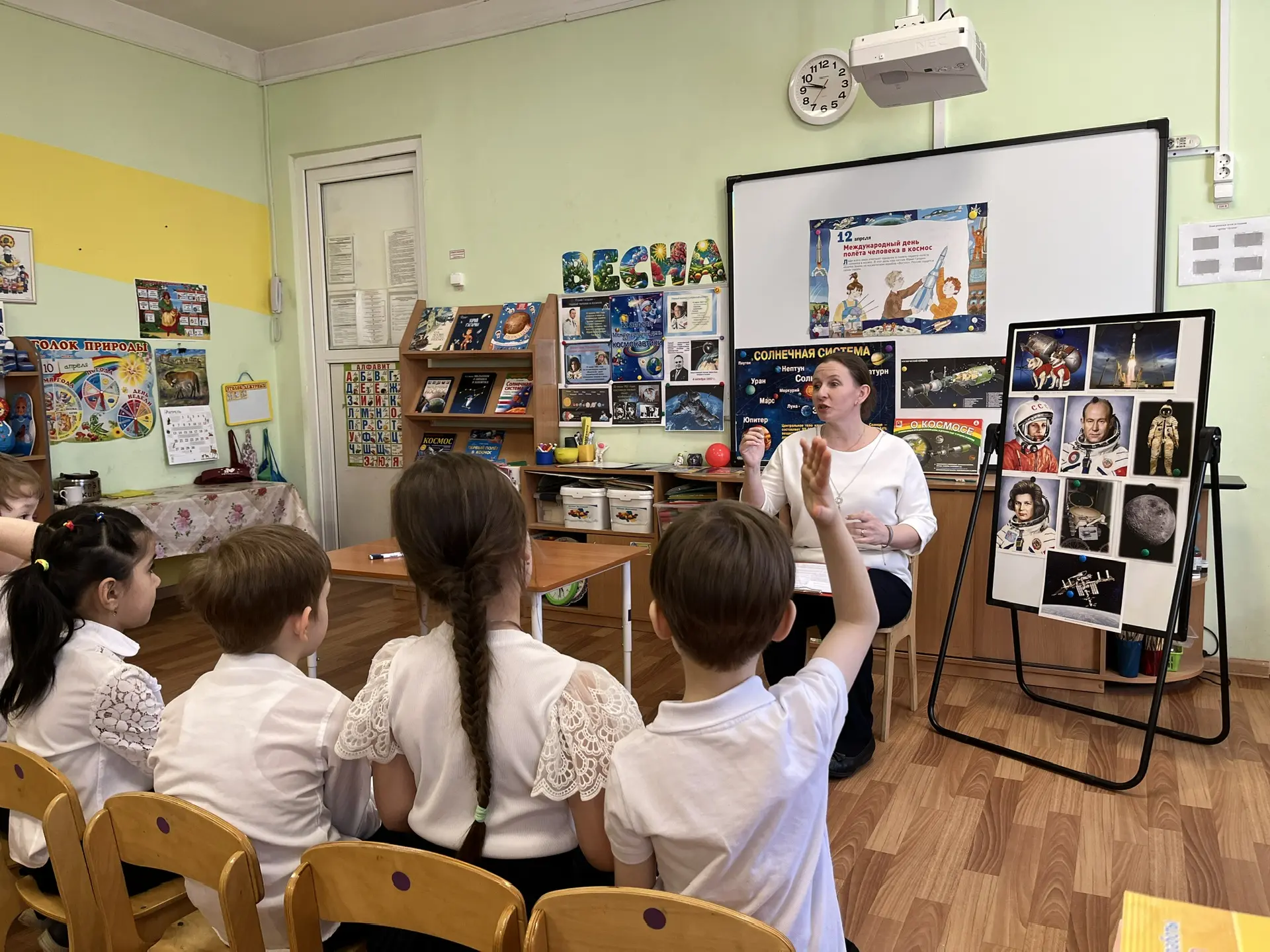 В нашем детском саду прошло открытое занятие для педагогов. Его провела Алена Евгеньевн...