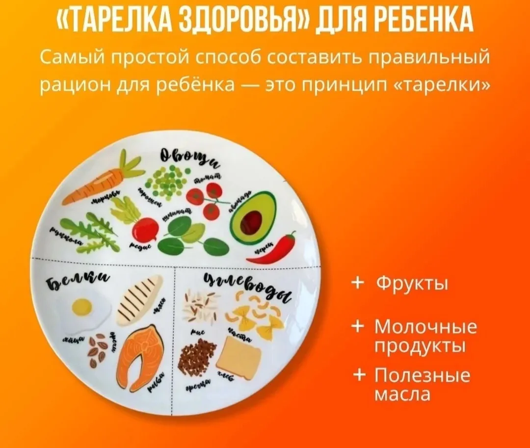 Роль правильного питания в жизни ребенка