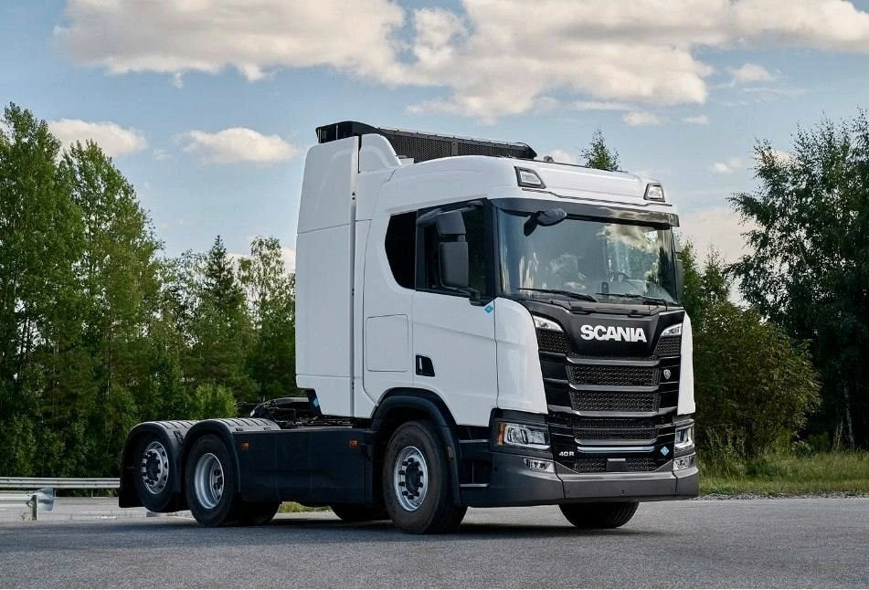 Scania начинает полевые испытания тяжелых электрокрузовиков с водородными топливными эл...