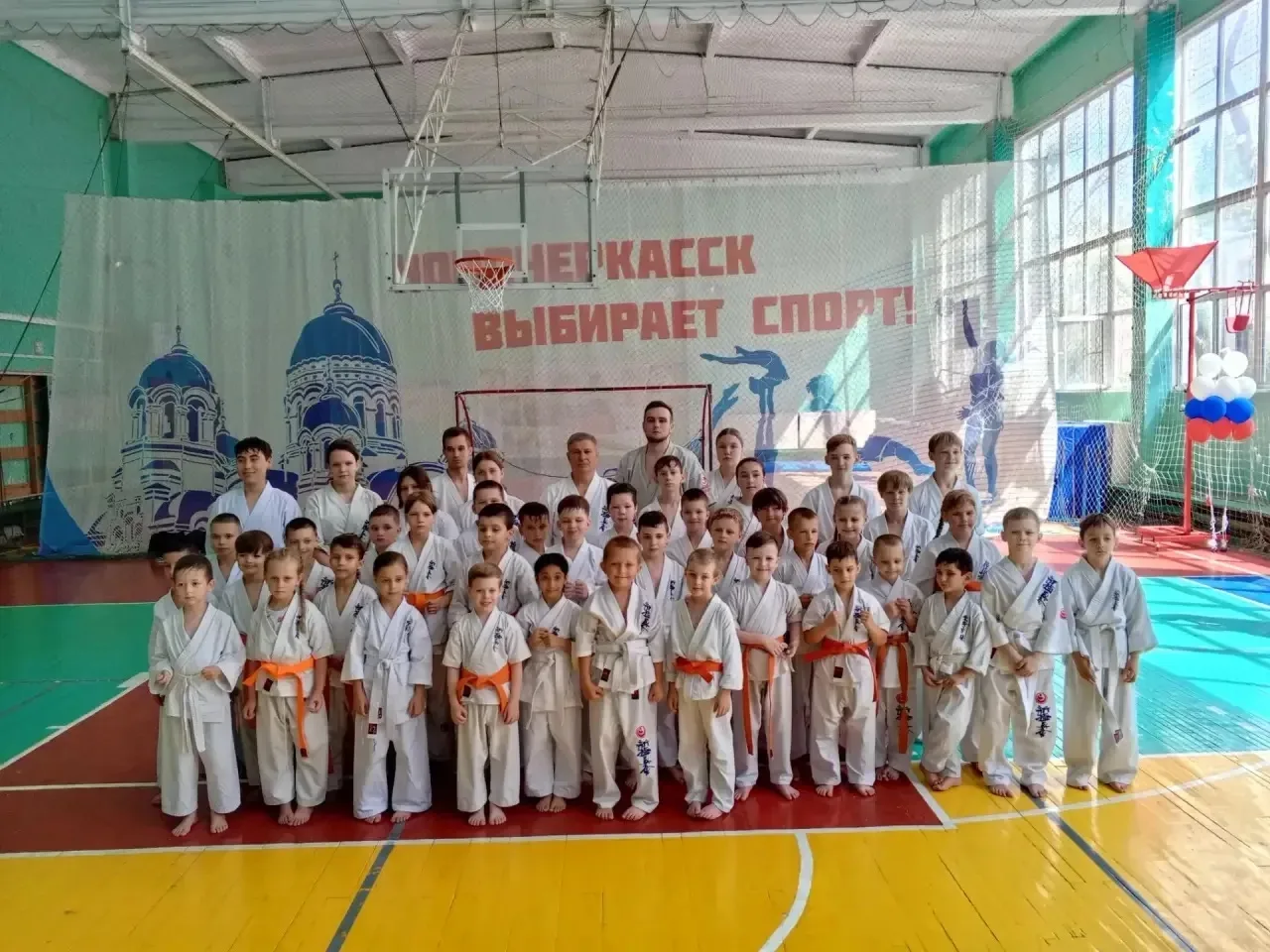 🌈 От всей души поздравляем наших каратистов с успешной аттестацией на пояса! 🌟 Это не...