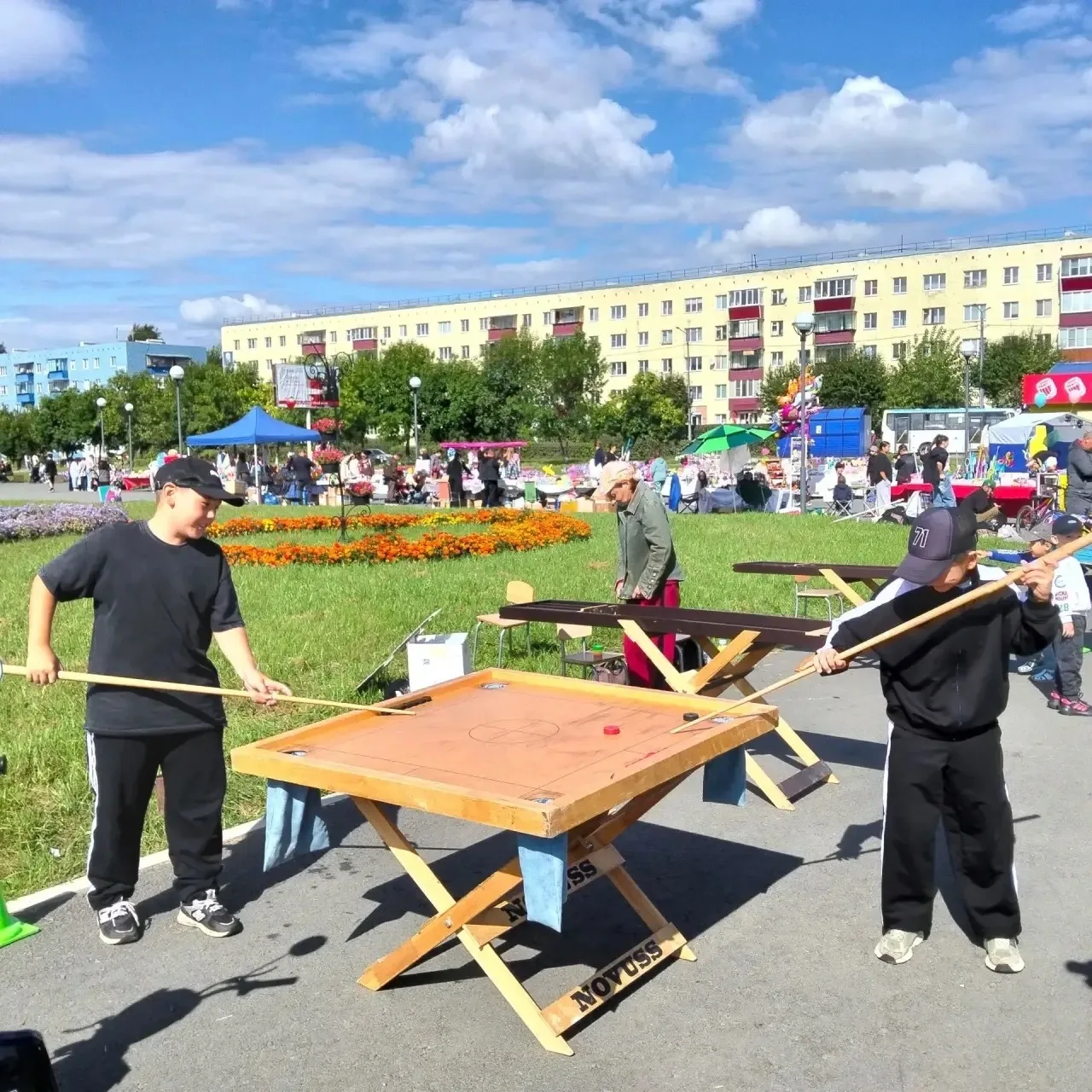 В рамках празднования Дня города у Стелы Славы были организованы различные тематические...